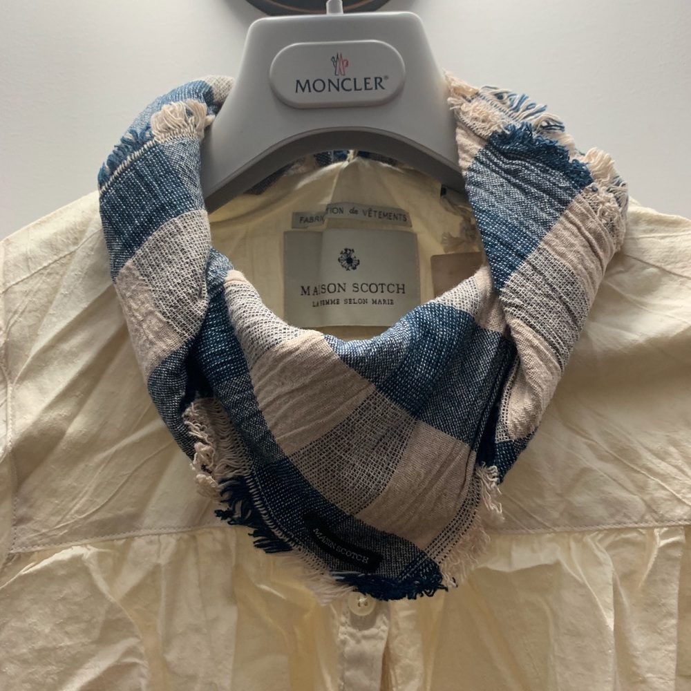 Scotch and Soda NWT blouse with scarf